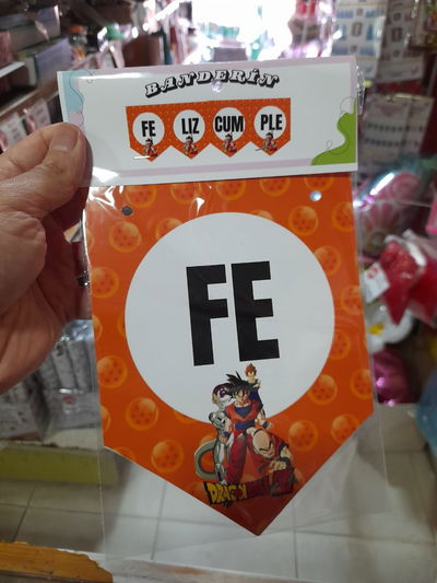 BANDERIN PERSONAJE DRAGON BALL