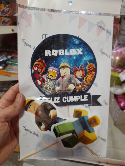 TOPPER PERSONAJE ROBLOX