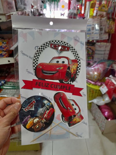 TOPPER PERSONAJE CARS