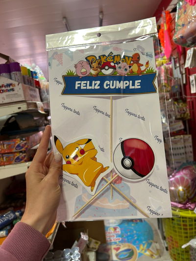 TOPPER PERSONAJE POKEMON