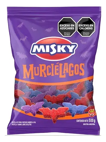 GOMITAS MISKY MURCIELAGOS X 500GR