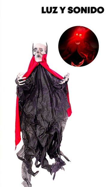 MUÑECO HALLOWEEN ARTICULADO AUDIORITMICO 60CM
