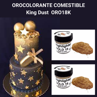 COLORANTE DORADO   KING DUST 18K