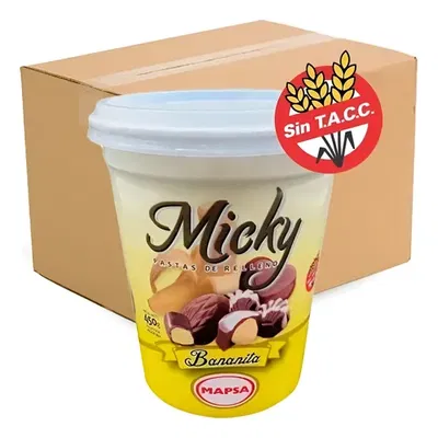 RELLENO BANANA MAPSA X 450GR SIN TACC