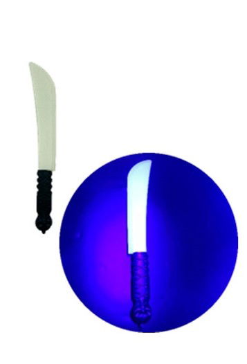 MACHETE FOSFORESCENTE 40CM HALLOWEEN