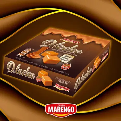 CARAMELOS BLANDOS DULCE DE LECHE X 75 UNIDADES