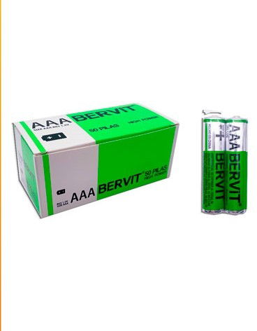 PILA AAA BERVIT X 2 UNIDADES