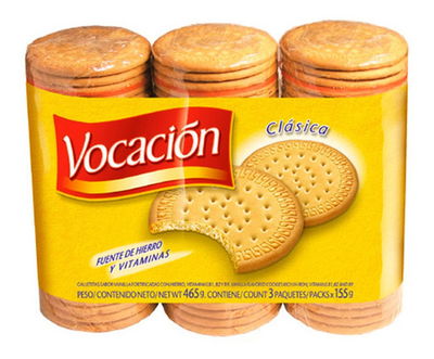 GALLETITA VOCACION X 3