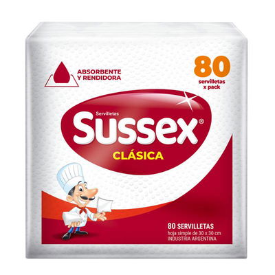 SERVILLETA SUSSEX X 80