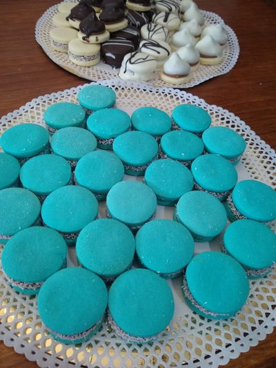 TAPITAS ALFAJOR COLOR CELESTE X 500GR (SUELTAS)