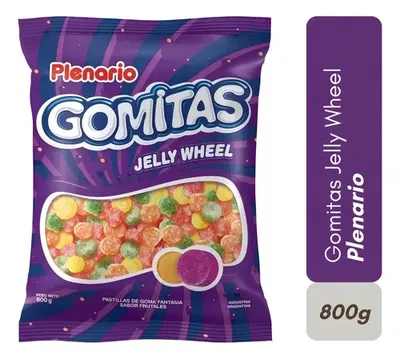 GOMITAS PLENARIO JELLY WHEEL X 800GR