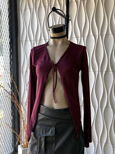 Top Mangas larga Modal/Sofs