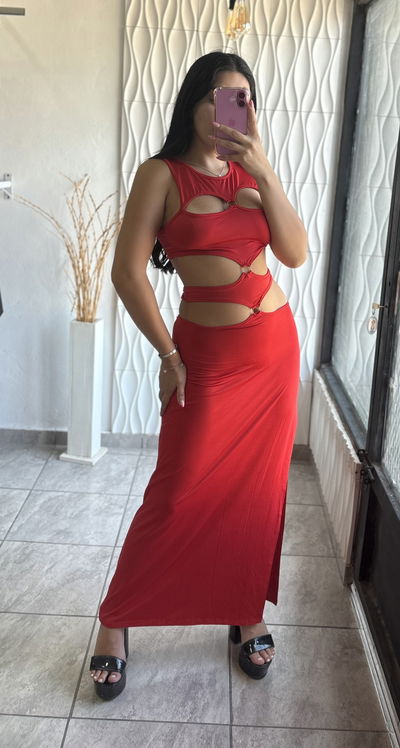 VESTIDO ARGOLLA/ TIRO BAJO 