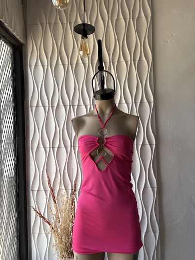 VESTIDO ARGOLLA/ MICROFIBRA