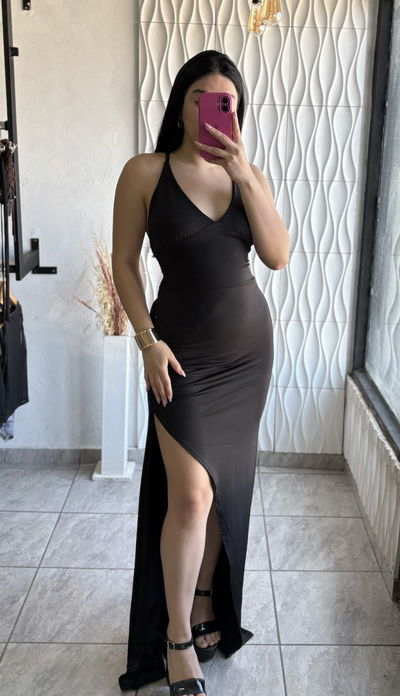  VESTIDO BRITT/MICROFIBRA