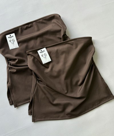 STRAPLESS LUNA/ MICROFIBRA