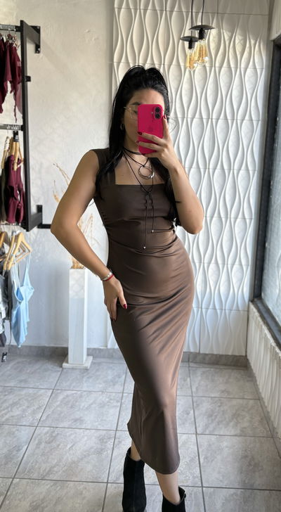 VESTIDO TIRA ANCHAS/MICROFIBRA