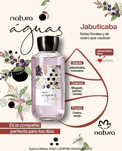 ÁGUAS COLONIA JABUTICABA 150ML