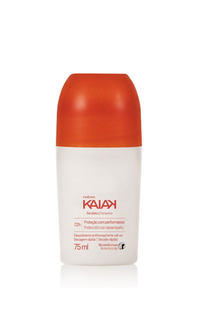 DESODORANTE ANTITRANSPIRANTE - ROLL ON KAIAK FEM 75ML 