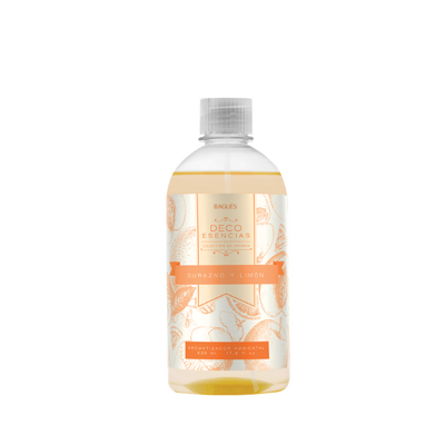 AROMATIZANTE AMBIENTAL - DURAZNO Y LIMÓN 500ML