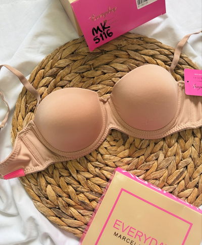 CORPIÑO STRAPLESS CON BRETELES DESMONTABLES 