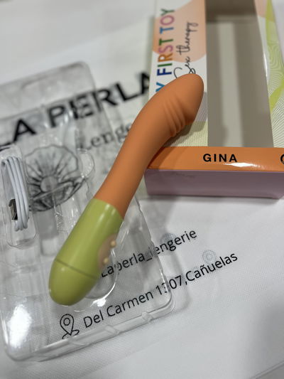 VIBRADOR GINA estimulador Punto G 