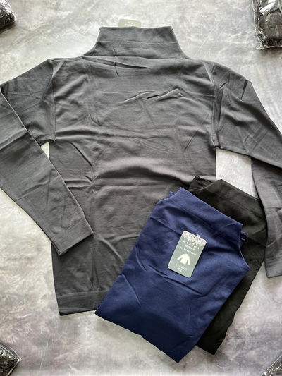 Media polera termica de hombre 
