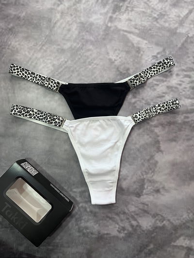 Pack x2 less de algodón con elásticos anchos TAKKI