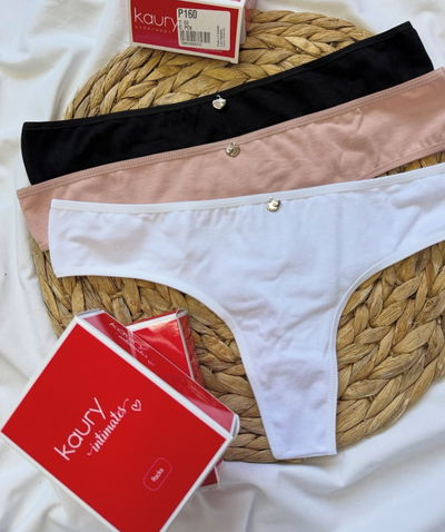 Pack x3 de colaless de algodón (x talle) KAURY