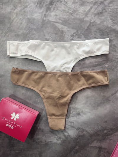 Pack x2 less de algodón MARCELA KOURY