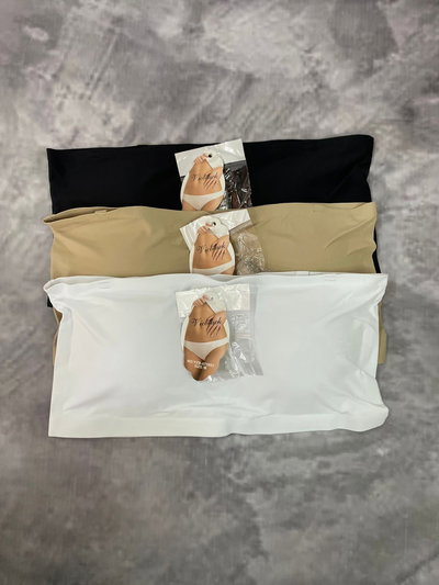 Straples segunda piel con tazas y breteles transparentes desmontable 