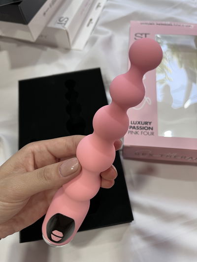 Vibrador anal LUXURY PASSION PINK FOUR 