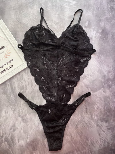 Body tipo trikini EROTICO de encaje HORMONA
