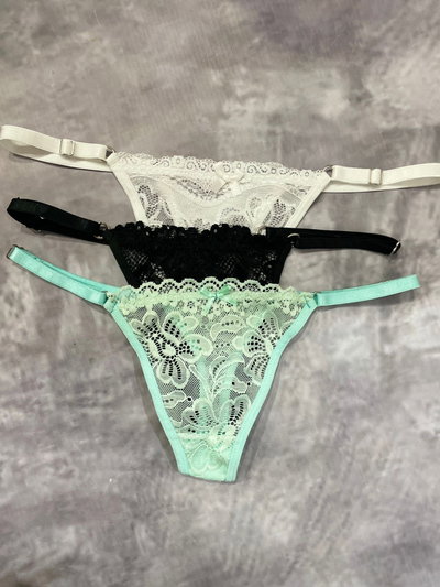 Pack x3 de colaless de encaje HORMONA 8006