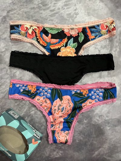 Pack x3 de colaless de algodón 4009 VINTAGE