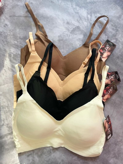 Corpiños segunda piel/sin costura 