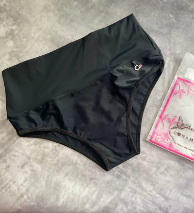 Vedetina cintura ancha (tipo trusa) de microfibra 378