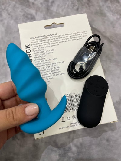 Plug ANAL a control/recargable