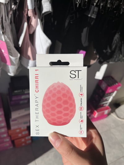 Huevo de silicona para masturbación masculina 