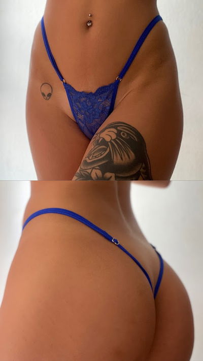 TANGA REGULABLES HILO ENCAJE