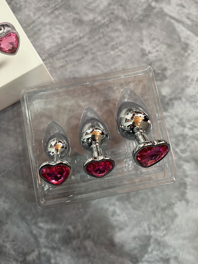 Plug de anal de metal talle LARGE