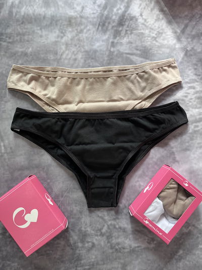 CORAMINA vedetinas de algodon pack x2 (talle único seden hasta un L)