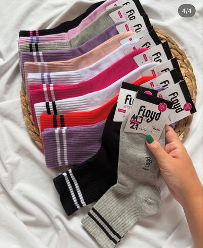 Medias tenis FLOYD pack 2 pares (mujer)
