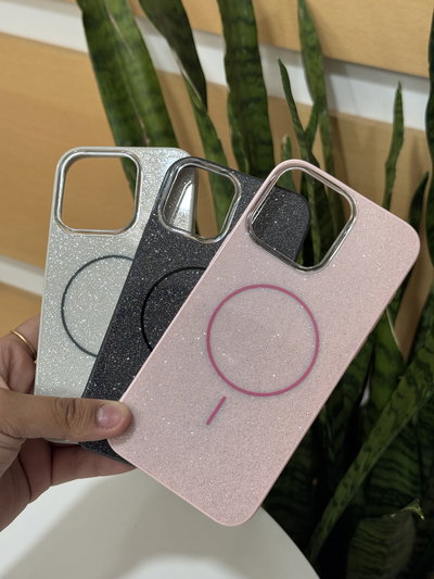 Case MagSafe glitter
