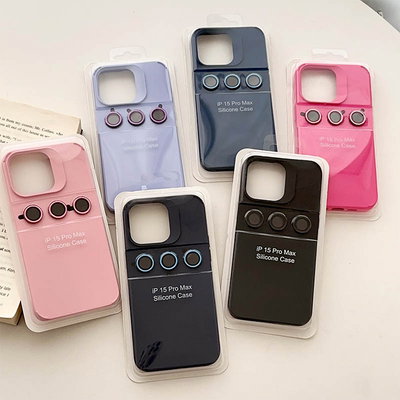 Case silicone + protectores de cámara