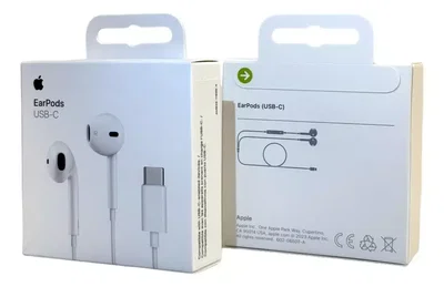 Auriculares con cable ficha tipo C en caja