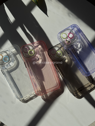 Case clear strass