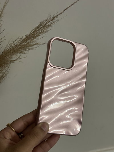 Ondulada rosa metalizada