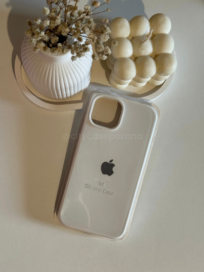 Silicone case blanca 