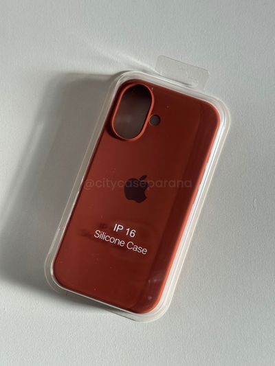 Silicone case marrón